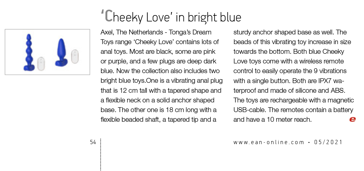 2021-05 EAN - Dream Toys Cheeky Love